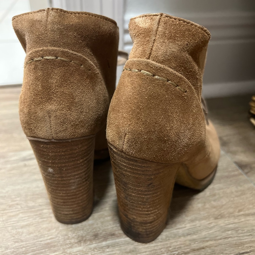See by Chloe Heels in Brown Suede. Retailed for $400